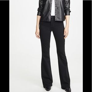 L’Agence Black Stretch Flare Bell Jeans